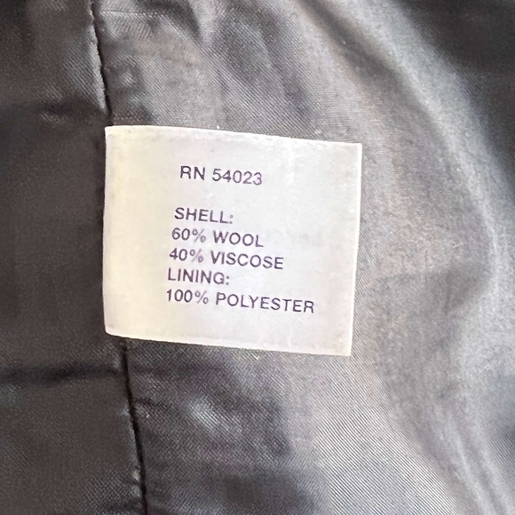 Wool Plaid Mini Skirt - back zip - GAP - Picture 6 of 7